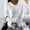White, variant on Long Sleeve Blouse Shirt Women Lace Slim Long Sleeve Blouses Floral Crewneck Shirts Elegant Tunic Tops Autumn Pullovers Pink