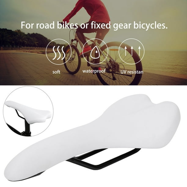 Simpeak Couvre-selle Gel Vélo Confortable, Noir – Housse Siège VTT Et Route Avec Mousse