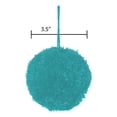 thumbnail image 4 of (3 pack) Offray Turquoise 3" Acrylic Yarn Pom Pom, 1 Each, 4 of 7