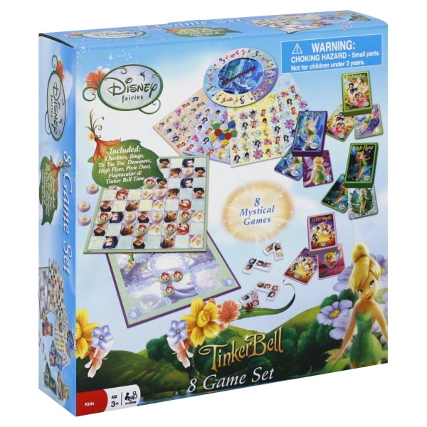 Disney Fairies Tinker Bell Game Set, 8 Pack