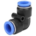 thumbnail image 3 of 10Pcs Elbow Air Push Fitting Quick Connect Plastic Pneumatic Tube Fitting Elbow, 3 of 6