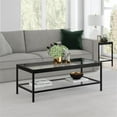 thumbnail image 2 of Pemberly Row Traditional Metal Coffee Table Black and Bronze, 2 of 8