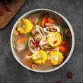 thumbnail image 2 of Sukiyaki en Acier Inoxydable Pot à Soupe avec Couvercle Style Japonais Pot à Fruits de Mer, 2 of 5