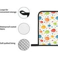 thumbnail image 3 of Easter Oven Mitts and Pot Holders Sets 4 pcs, Kitchen Oven Gloves Heat Resistant BBQ Gloves Non Slip for Chef, 3 of 6