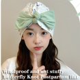 thumbnail image 4 of MOMOJIA Breathable Bowknot Maternity Cap Nursing Hat Headwear for Postpartum Recovery, 4 of 16