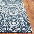 thumbnail image 2 of SAFAVIEH Metro Isador Geometric Runner Rug, Blue/Ivory, 2'3" x 8', 2 of 6