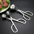 thumbnail image 4 of Monyance meat ball scoop 304 Stainless Steel Meatball Maker Meat Clip Kitchen DIY Scoop(6.69X3.35X1.38Inches), 4 of 11