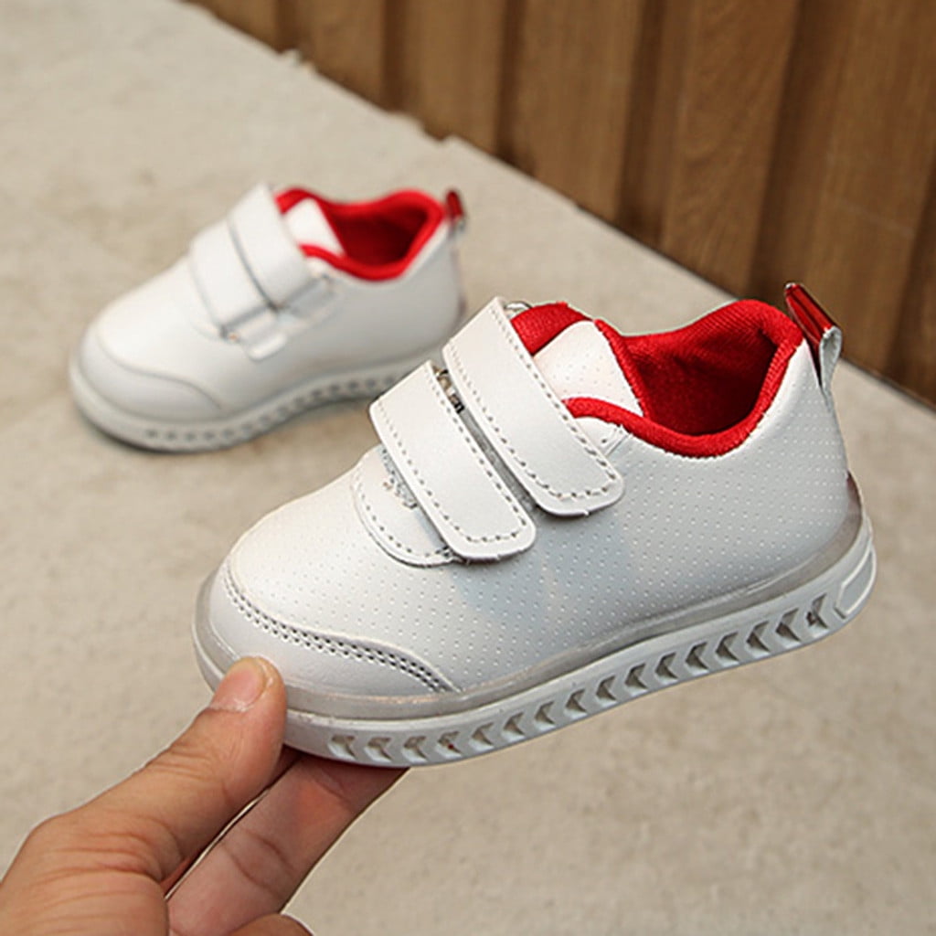 Infant Toddler Baby Girl Boy Light LED Luminous Sport Running Shoes Sneakers 123 