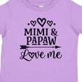 thumbnail image 4 of Inktastic Mimi and Papaw Love Me Boys or Girls Toddler T-Shirt, 4 of 5