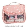 thumbnail image 5 of Deago Hanging Travel Toiletry Bag Waterproof Makeup Cosmetic Bag Travel Organizer for Women and Girls (Black), 5 of 9