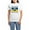With Blue Strpe Pant, variant on CafePress - Save Ukraine Raise Your Voices Women's Light Pajam - Women's Short Sleeve Print T-Shirt and Pants Light Cotton Pajama Set