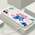 thumbnail image 4 of Cartoon Cute Angel Stitch Love Heart Case For Honor 90 70 X8 X7 X7A X8A X6 X6A X6S X7B X8B 100 Magic 5 4 6 Lite Tpu Phone Cover, 4 of 5