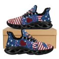 thumbnail image 1 of Zapatillas deportivas para mujer, cómodas y versátiles, ligeras, ajustadas, con diseño de huella de perro y corazón de amor, para caminar, 1 of 6