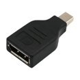 thumbnail image 3 of Mini display port macho para mostrar el puerto hembra conector adaptador convertidor negro, 3 of 6