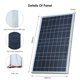 thumbnail image 3 of Kit de panel solar de 30 W CC 12 V/18 V con cocodrilo yeacher  Juego de paneles solares, 3 of 7