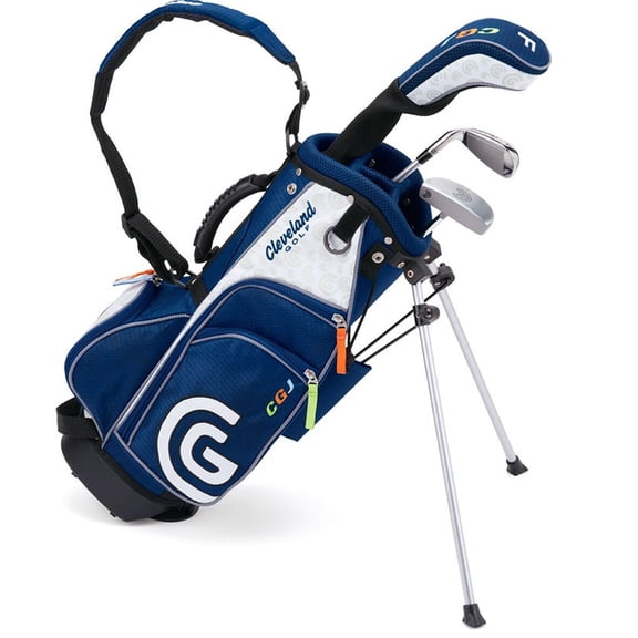 Cleveland Golf CGJ Junior 4 Piece Set With Bag Small Ages 4-6 [36"-43"]