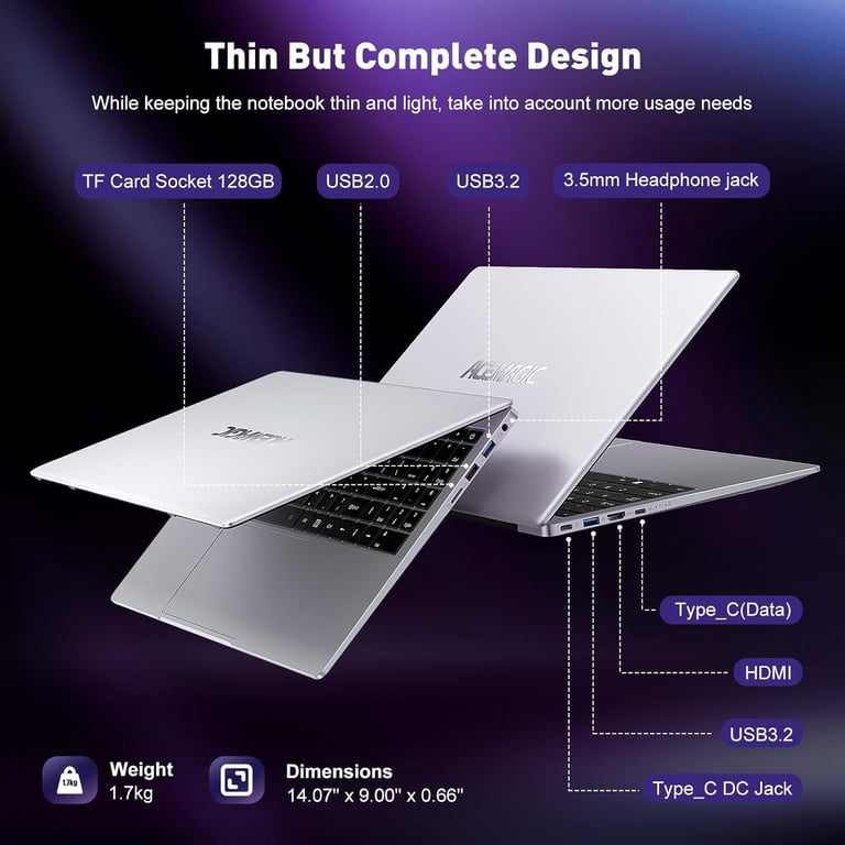 その他 ACEMAGIC LAPTOP ACEMAGIC Laptop 15.6 FHD 16GB 512GB Intel Quad-Core 12th Alder