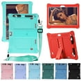 thumbnail image 7 of 10.1 inch Silicone Tablet Case with Shoulder Strap, Moderness 10.1" Case, Soft Portable Protective Cover for QunyiCO 10.1, Hoozo HZ0010R 10.1 inch, Red & Purple & Pink & Blue, 7 of 7