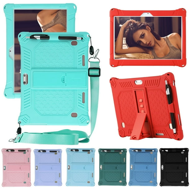 Xihbxyly Funda Universal para Tablet, Antigolpes para Tablet Android de 10.1", Función Atril, Protección Antisuciedad y Antigolpes, Diseño Ligero, Compatible con La Mayoría de Tablets de 10.1", Visua