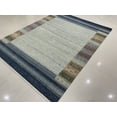 thumbnail image 5 of EORC NATURAL Gray Hand Knotted Wool Transitional Gabbeh Rug, 8' x 10, 5 of 8