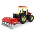 thumbnail image 7 of Tonka Steel Classics Retro Cab Tractor with Red Plow 06221, 7 of 7