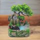 thumbnail image 4 of Electric Tabletop Water Fountain with Scene Light Flowing Water Waterfall Fountains for Living Room Home , con niebla niebla Sunnimix Fuentes de mesa, 4 of 8