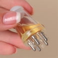 thumbnail image 5 of 2Pcs Scalp Applicator Liquid Comb Portable Scalp Massage Comb with Roller Ball Essential Oil Hair Care Device, 5 of 5