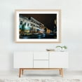 thumbnail image 5 of Campbell Ave - Roanoke Virginia Photography Nightlife Cityscape Street Photography Architecture Vintage Neon Sign City Oak Framed Wall Art Print 5 x 7 inches, 5 of 6