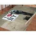 thumbnail image 4 of Banksy Rug, Banksy I Love NY Rug, Banksy Street Rugs, Painting Rugs, Bath Rug, Office Decor Rug, Hallway Rug, Personalized Gifts,Saloon Rug, 1.7'x2.3' - 50x70 cm, 4 of 8