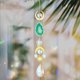 thumbnail image 2 of Receptor De Luz Crystal Light Catcher Devil Eye Planet Metal Wind Chimes para la pared del hogar (verde), 2 of 5
