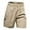 A_ Khaki, variant on Fashion Cargo Shorts for Men Relaxed Fit Classic Stretch Golf Shorts Jogging Pants Lightweight Straight Pants with Pockets Army Green XL