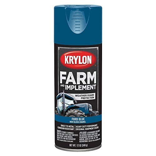 Krylon K01936000 Ford Blue Farm and Implement Paint - 12 oz.