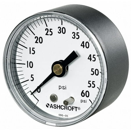 

Ashcroft Gauge Pressure 1/4 in NPT 2 in. ABS 20W1005PH02BV/30#