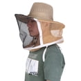 thumbnail image 1 of Beekeeper Hat  Beekeeping Veil  Beekeeping   Beekeeper Cowboy Hat Outdoor Beekeeper Cowboy Hat Breathable Fireproof Beekeeping Veil  Face Head Protector, 1 of 8