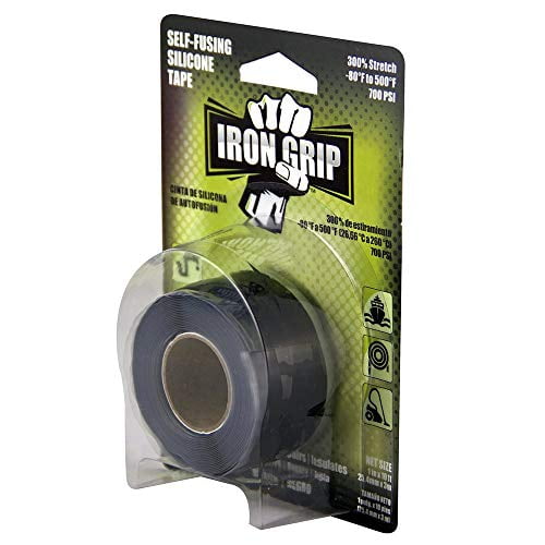 IPG 99693 Red Iron Grip Self-fusing Silicone Tape 1 W in x 10 L yd. 