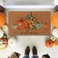 thumbnail image 2 of 2 Pcs Christmas Decorative Kitchen Doormat Let It Snow Doormat Set Merry Christmas Doormat Washable Non Slip Floor Rugs Red and Black Buffalo Plaid Floor Mat for Front Porch Door Bathroom, 2 of 6