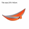 thumbnail image 2 of Hamac Portable Hamac Simple Ou Double Accessoires de Camping pour Extérieur, Intérieur avec Sangles d'Arbre, 2 of 5