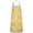 Yellow Ethnic Floral, variant on Yellow Ethnic Floral Pattern Apron-Garden Aprons for Women with Pockets-Cotton Linen Waterproof Kitchen Cooking Gardening Aprons Adjustable for Kitchen,Cooking,BBQ and Salon 33x27 Inch
