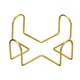 thumbnail image 1 of Portavasos, 1uds 1,77 - Hierro Metal Posavasos Almacenamiento Estante para Ambos Redondo y Cuadrado, Capacidad para 4 Posavasos (Oro), 1 of 6
