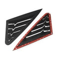 thumbnail image 4 of Window 2Pcs Side Vent Window Scoop Louver Trim Car Modification Fit for A4 B9 2017-2019, 4 of 8