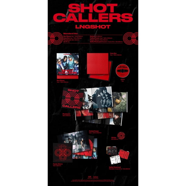 LNGSHOT - [SHOT CALLERS] EP Album STANDARD Version - Walmart