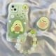 thumbnail image 4 of BW 63 Borde Ondulado Carcasa Redmi Note 12 4G 5G 11S 11 10s 10 Pro 9 8 12C A1 10C 10A 9C 9S 9A 6A 5A POCO X4 X5 M3 X3 M4 4G F5 5G NFC K40S Lindo Estuche De Verano De La Suerte Verde Aguacate, 4 of 4