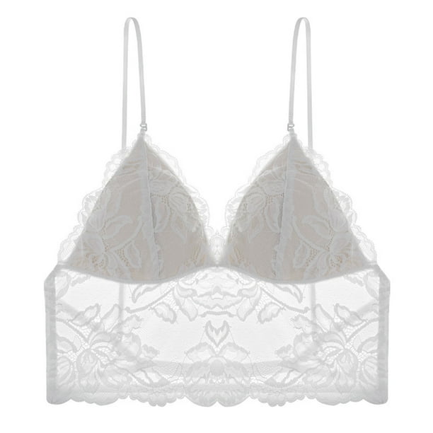 Women's Sexy Comfortable Breathable Bra Smooth Lace Pull B