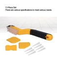 thumbnail image 5 of Suodoka 11Pcs Caulking Tool Silicone Grout Scraper Glue Remover Cleaner Set Kit for Tile Floor Bathroom Kitchen Window Sealing Finishing Tools 11.81 inches / 30.0 cm Multi-Functional Smooth Scraper, 5 of 6