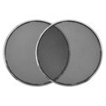thumbnail image 1 of 2uds 4.92" Audio Altavoz Rejilla Cubierta Malla Woofer Guardia Plateado Tono, 1 of 7