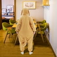 thumbnail image 4 of Unisex Adult Dog Onesie Pajamas Animal Christmas Costume Homewear Sleepwear for Women men, 4 of 5