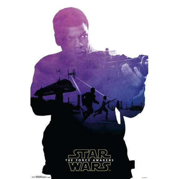 Trends International Star Wars: The Force Awakens - Finn Badge Poster