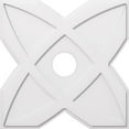 thumbnail image 1 of Ekena Millwork CMP32TS-06000 32 in. OD x 6 in. ID Square Titus Architectural Grade PVC Contemporary Ceiling Medallion, 1 of 1