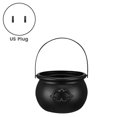 thumbnail image 2 of Halloween Witch Cauldron Fog Maker 12 LED Lights Halloween Mist Maker Water Fountain Fog Machine Halloween US Plug, 2 of 5