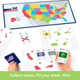 thumbnail image 2 of Juego de mesa The 50 States Game US Geography para niños y adultos, 2 of 6